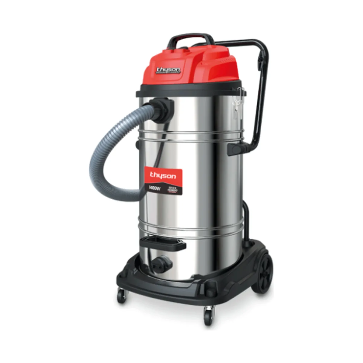 Aspiradora industrial Thyson de 1.400 W para sólidos y líquidos