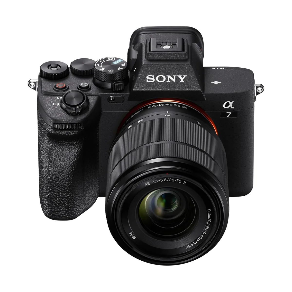 Cámara mirrorless Sony α7 full frame con lente 28-70 mm II