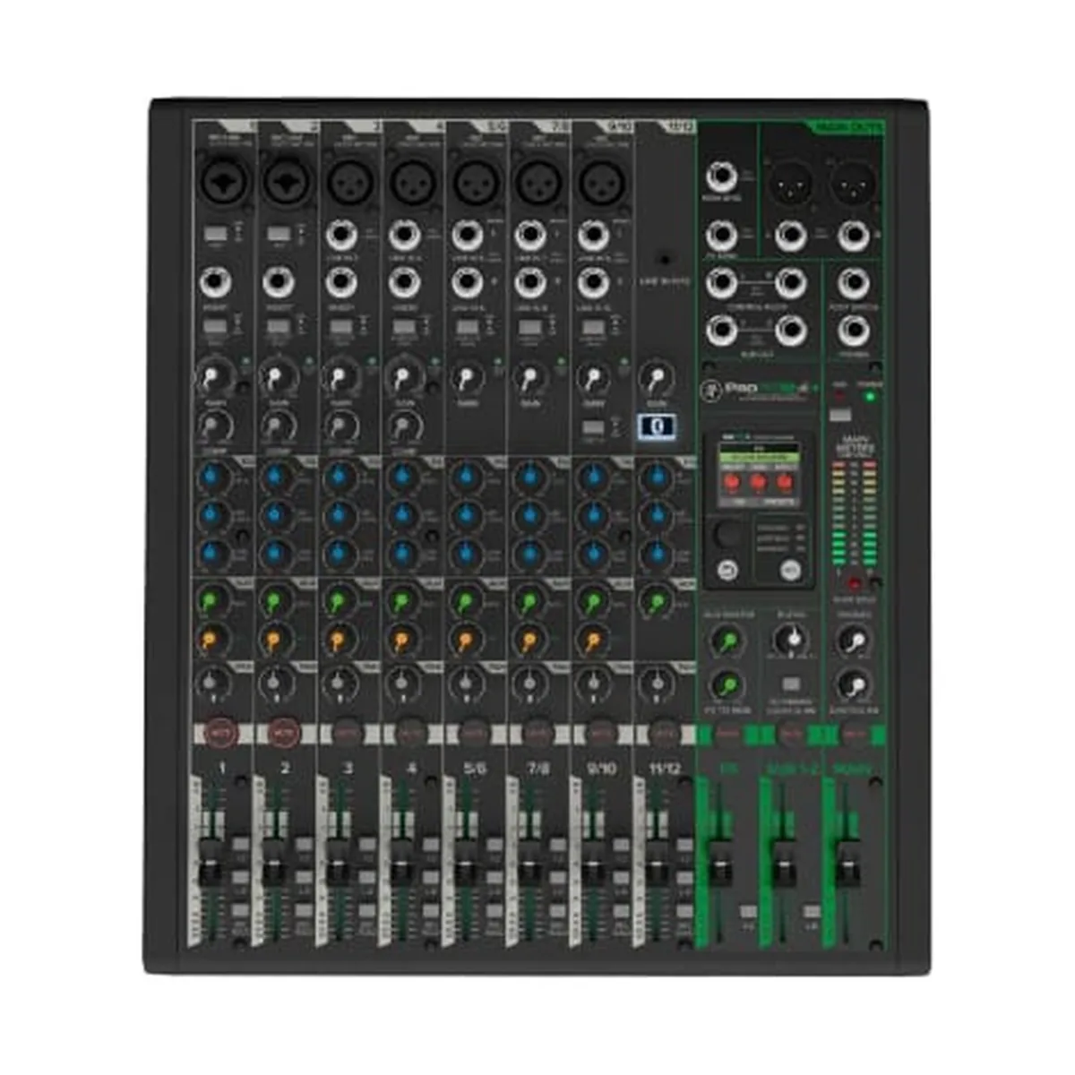 Consola de audio Mackie ProFX12v3+ de 12 canales