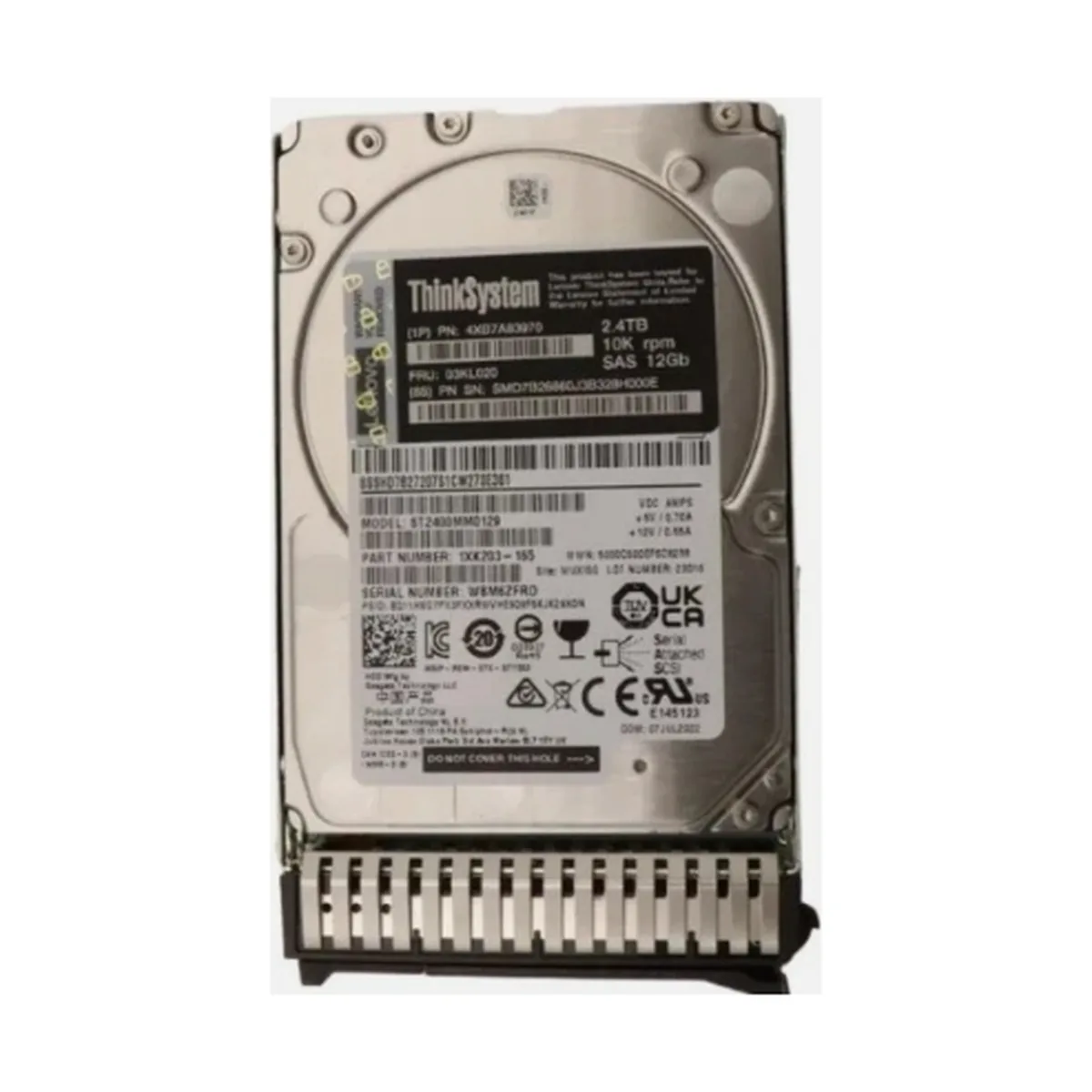 Disco duro Lenovo ThinkSystem de 2,4 TB SAS 10K 2,5″
