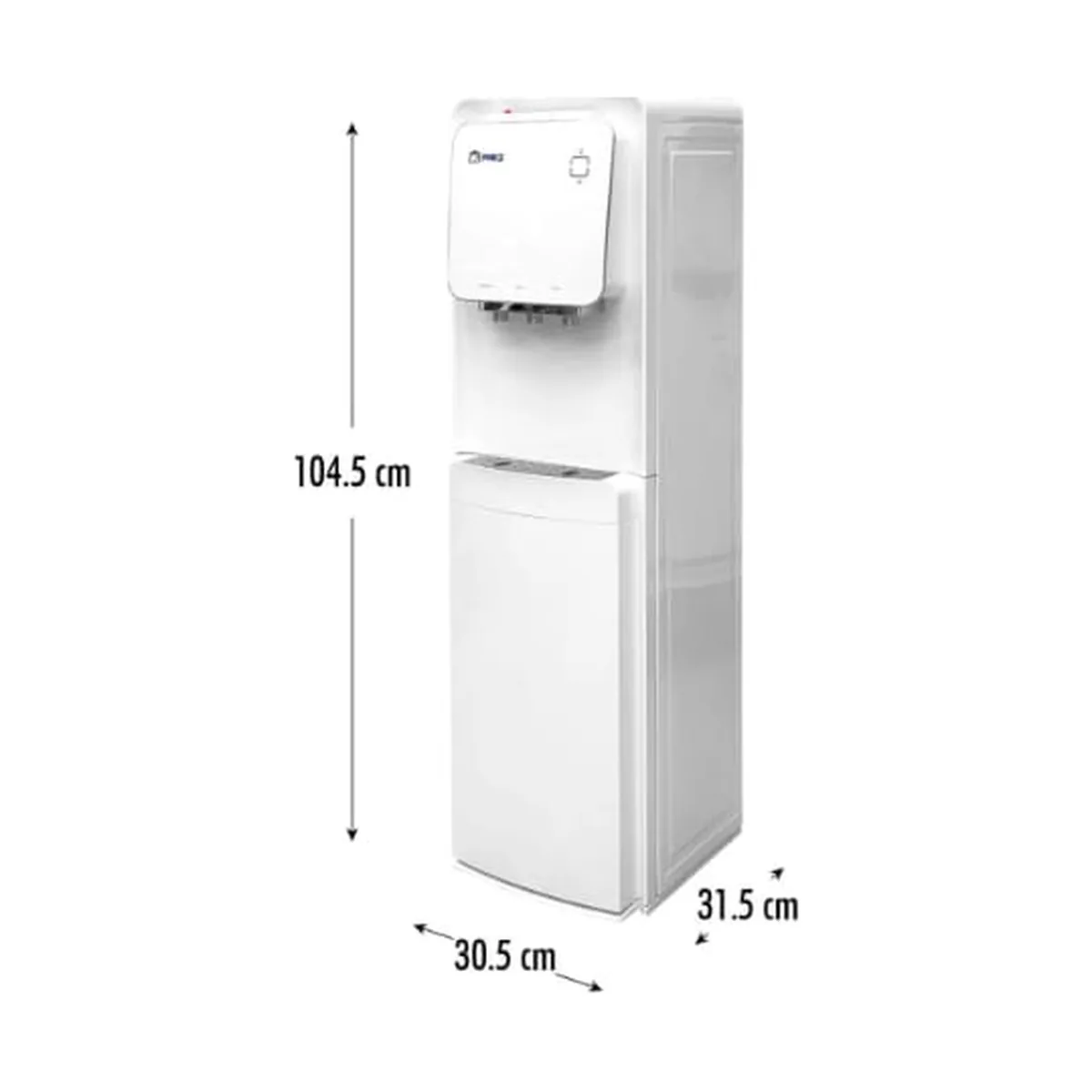 Dispensador de agua K PRO con botellón oculto