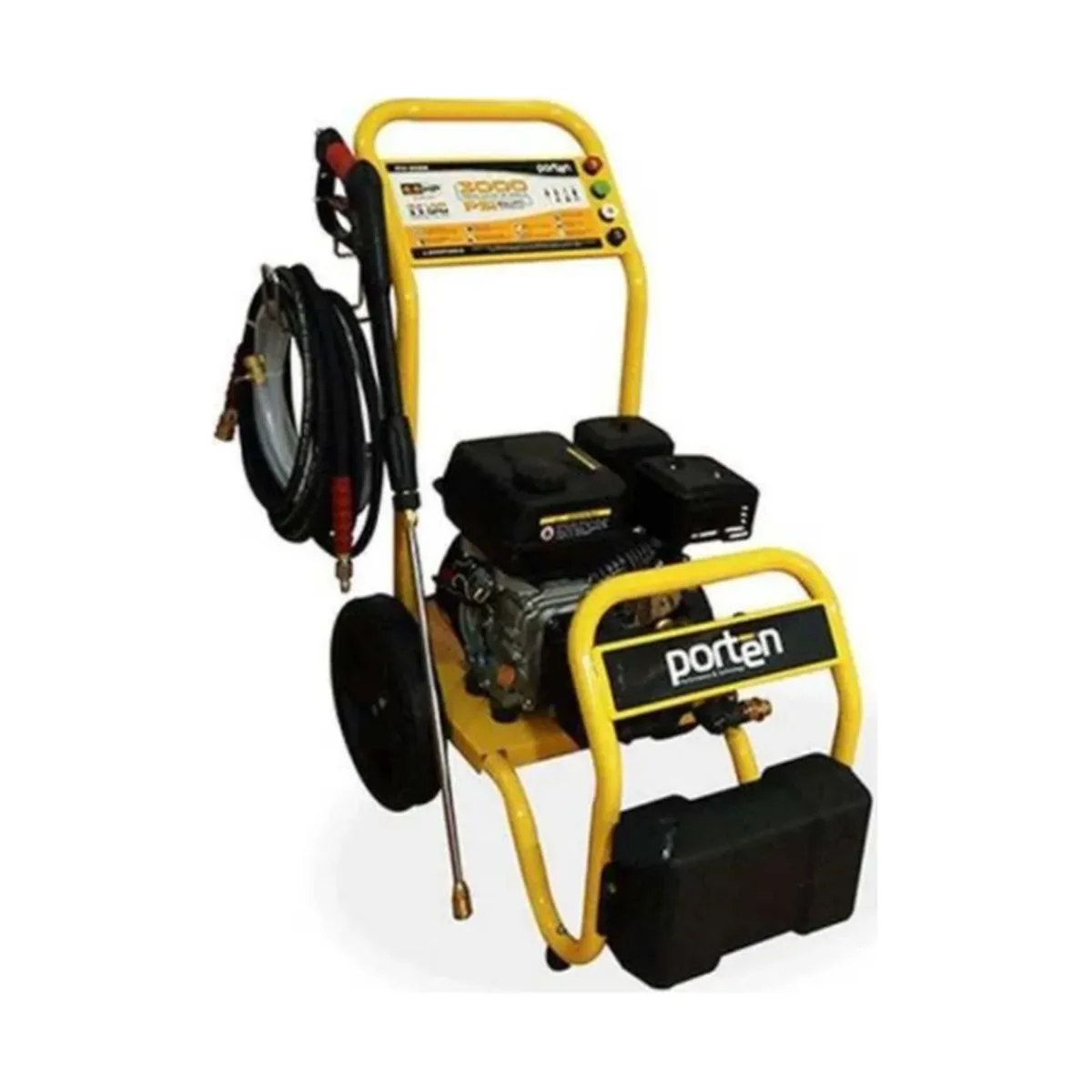 Hidrolavadora a gasolina Porten de 3.000 psi y 6,5 HP