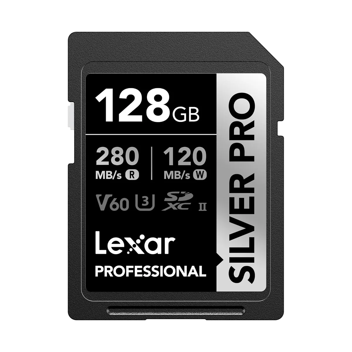 Kit de 2 tarjetas SDXC Lexar Silver Pro de 128 GB