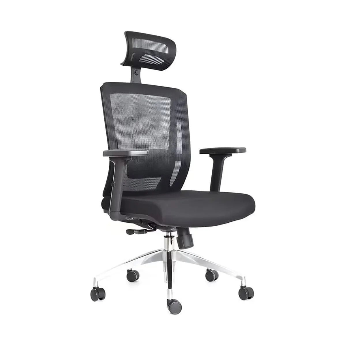 Silla ergonómica de oficina Delphi con cabecera