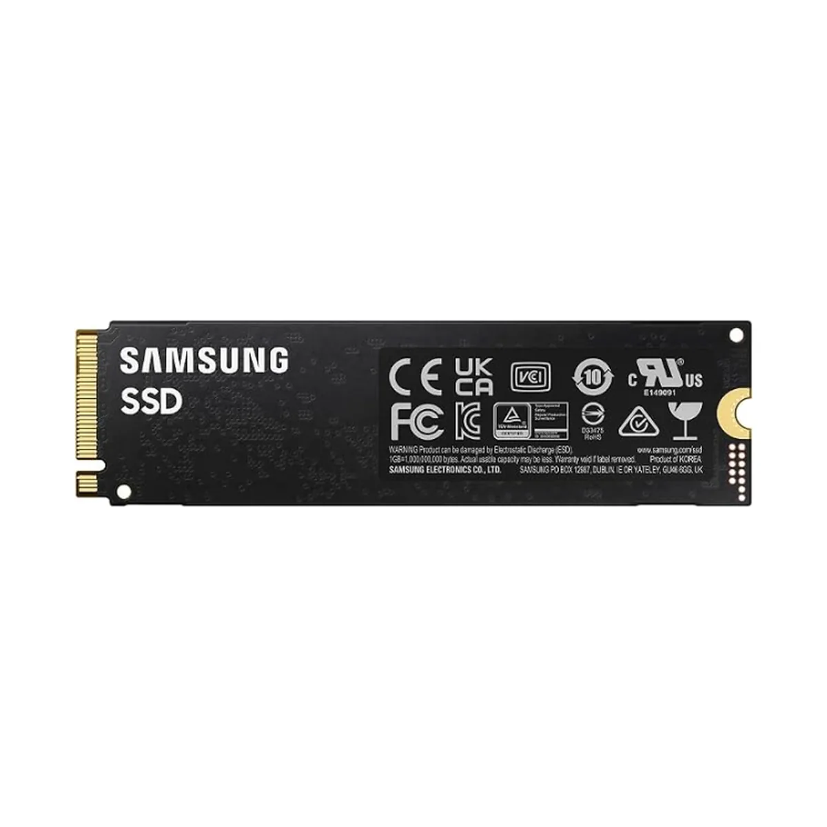 SSD interno Samsung NVMe M.2 2280 de 500 GB
