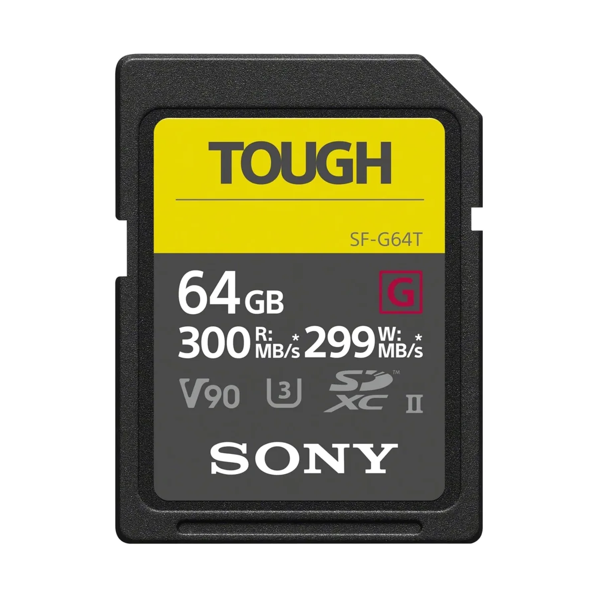 Tarjeta SDXC Sony TOUGH SF-G64T de 64 GB
