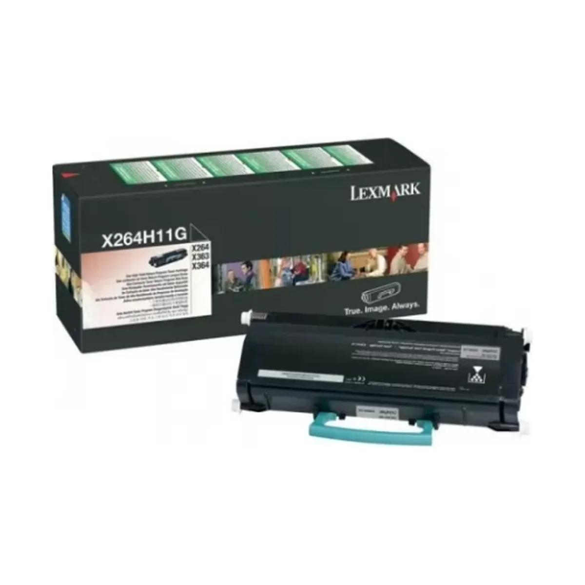 Tóner Lexmark X264H11G negro de alto rendimiento