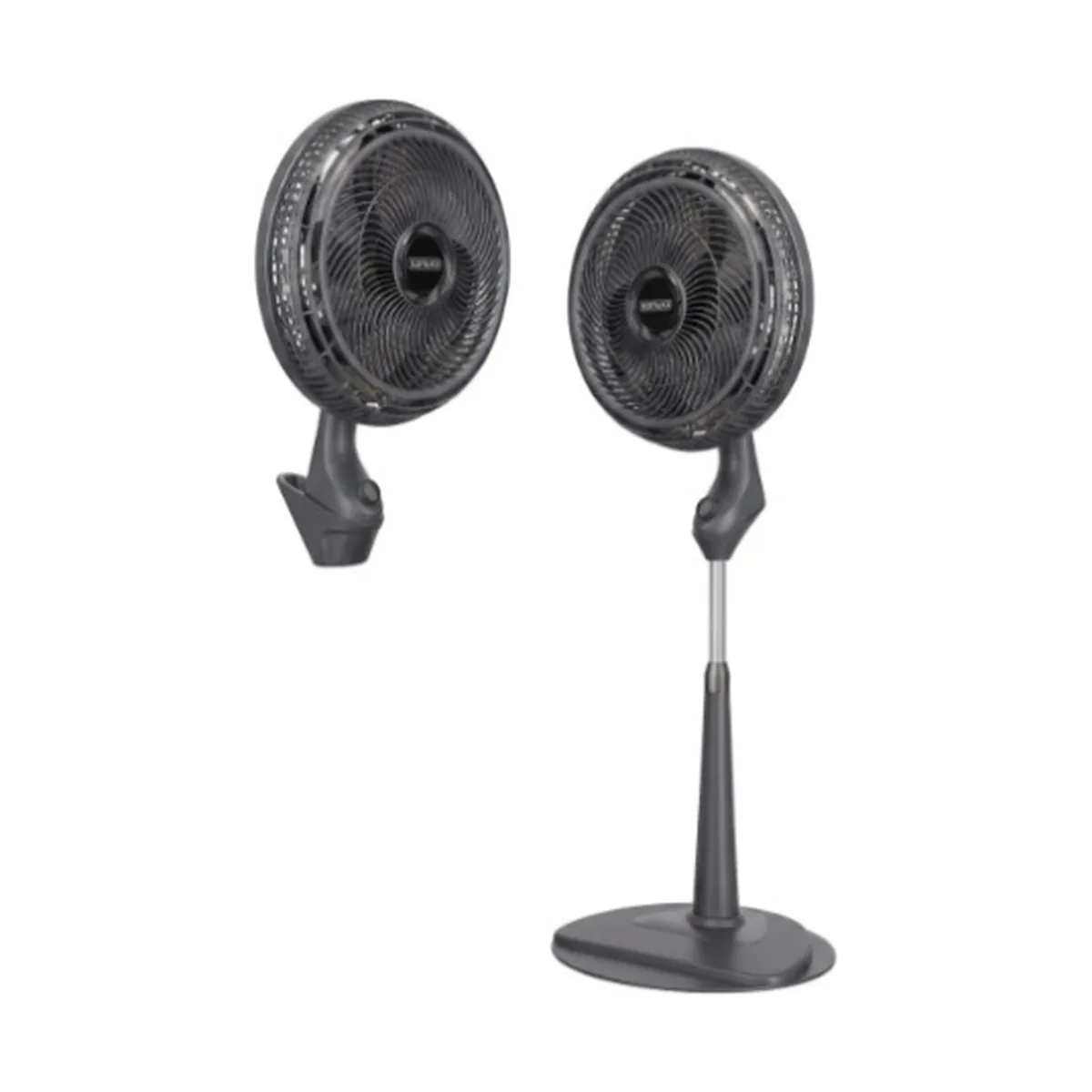 Ventilador 2 en 1 Samurai de 80 W, pedestal y pared